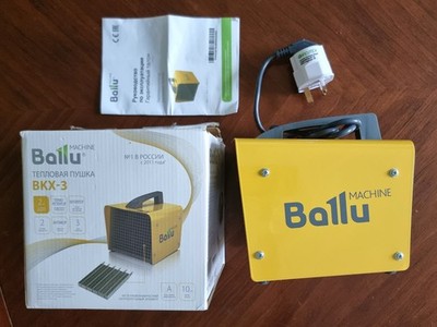Ballu BKX-3 Heizung Russisch Engineered for Siberian Cold 2 kW Thermostat