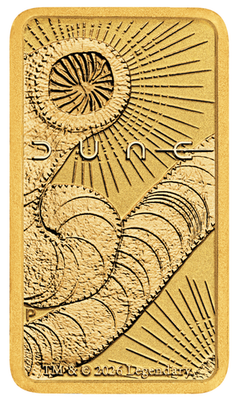 #ad #ad 2026 Perth Mint DUNE 2026 1g .9999 Gold Minted Bar Minted Bar $257.99