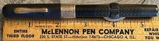 Conklin 40 Fountain Pen in Chased Hard Rubber w/ Gold Band-14k Medium Nib (*)