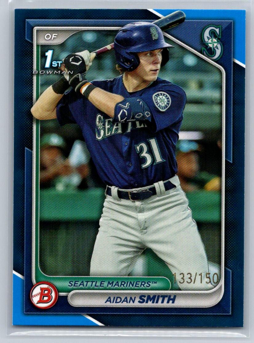 2024 Bowman #BP-45 Aidan Smith Prospects Blue #/150