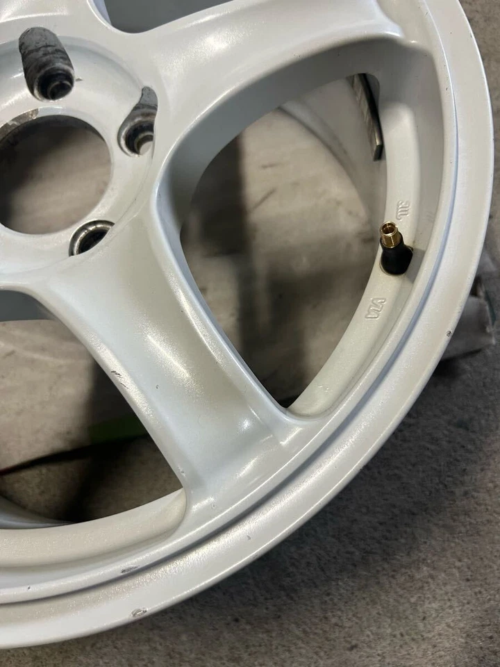 Yokohama Advan RC2 16x7J +50 5x114.3 Hub 73 Wheels Set of 2 For Swift Civic - Image 3 of 4