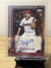 2025 Topps Chrome Update Series - Autographs Nic Enright #AC-NE (AU, RC)
