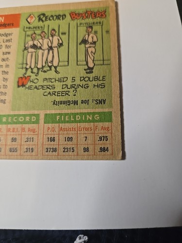 1955 Topps Jackie Robinson #50 - 第 17/18 張圖片
