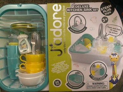 Jadore Deluxe Kitchen Sink Set Running Water 22pc Set