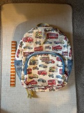Cath Kidston medium sized ruck sack/ back pack fire engine-bus-motorcycle theme