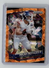 2025 Panini Prizm #95 Micah McFadden Orange Ice