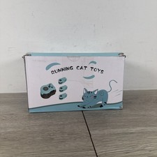 Interactive Cat Toy Automatic Chase Feather Treadmill Exercise Remote Control
