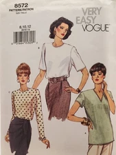 Blouse Sewing Patterns - Pick and Choose From Dropdown List