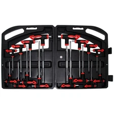 16-Piece Set Keys with Hex and Torx - Code BGS90 FBGS90 KRAFTMANN Office