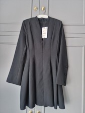 BNWT Zara Mini Dress With Shoulder Pads XS RP £29.99