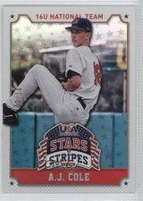 2015 Panini Stars and Stripes Longevity Stars Platinum 2/10 AJ Cole #1 y0i