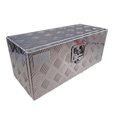 Unterbaubox / Unterflurbox / Staubox Aluminium 600 x 250 x 250mm f. PKW Anhänger