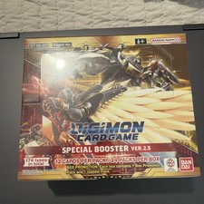 Sealed Digimon Card Game Special Booster Ver 2.5 Booster Box