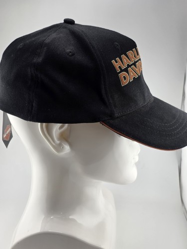 Cappello Harley Davidson Moto Eagle L/XL Elasticizzato Fit Ballcap Twin Cities HD - Foto 4 di 7