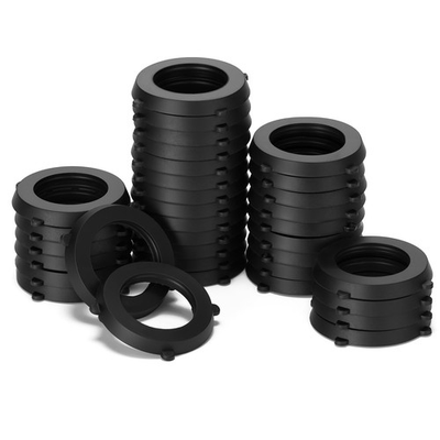 #ad 30 Pack Garden Hose Washers with Self Locking Tabs Heavy Duty Rubber Seals ... $7.12
