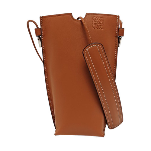 LOEWE Crossbody bags Leather Brown Free Shipping | Duties Paid
