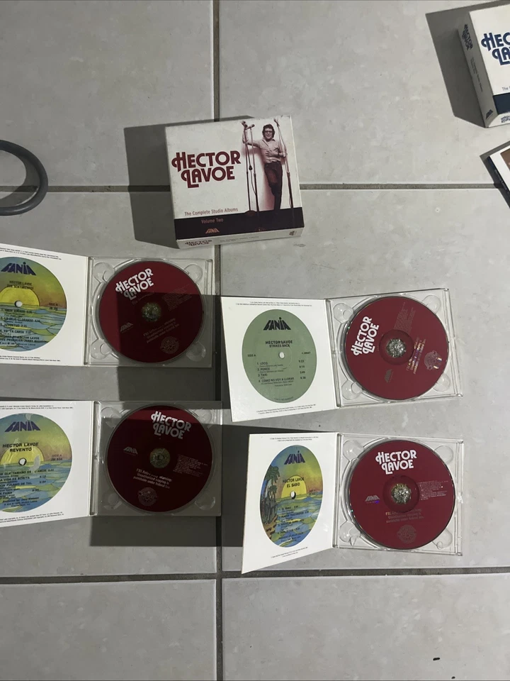 Héctor Lavoe – The Complete Studio Albums Vol. 2 4 CD Box Set, Fania Records - Imagem 2 de 2