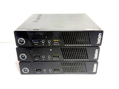 Lot Of 3 Lenovo ThinkCentre Micro i5-4590T/i7-4565T 8GB NO SSD/AC