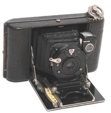 @ Butcher's Watch Carbine Pocket folding camera Icarette Lukus II shutter Aldis