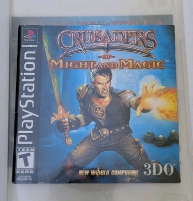 Crusaders of Might and Magic (Sony PlayStation 1, 2000) Complete, and tested.