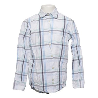 Massimo Dutti, Hemd, Größe: 128, 0148, Weiß/Blau/Grün, Baumwolle, Karo #hYR