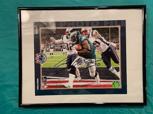 Philadelphia Eagles SB LII Corey Clement Signed Licensed  8x10 Photo