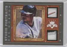 2016 Diamond Kings Studio Portraits Materials Green Framed 2/5 Dee Gordon 5c9