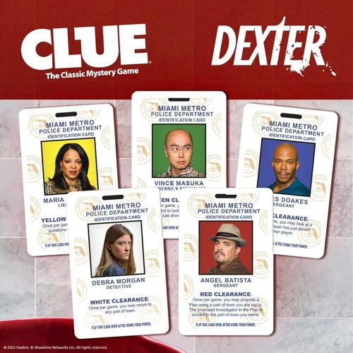 Dexter Clue Board Game - Picture 2 of 4