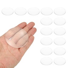 15 Pack Biconvex Lens, 60mm Dia. 180mm Focal Length Spherical Optical Lenses