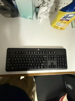 HP Keyboard Wireless With Connect Button Model# KBRF57711