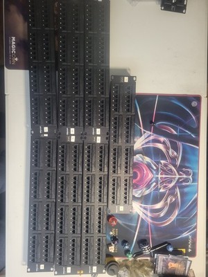 7 in total Leviton Category 6 CAT6 Universal 48 PORT Patch Panel 