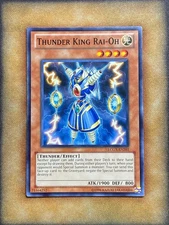 Yugioh Thunder King Rai-Oh LCGX-EN203 Common NM