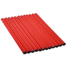 12Pc Carpenters Pencils Joiners Woodwork Builders Soft Lead Wood Marking Pencil