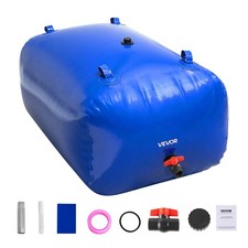VEVOR Wassertank mit Wasserhahn Wasserbehälter Wassersack Wasserblase faltbar