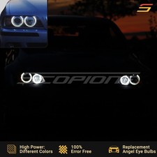 Scopione Angel Eyes Headlight Led Bulbs For Bmw 00-03 5 Series - E39 M5 Lci Drl Scopione Angel Eyes Headlight Led Bulbs For Bmw 00-03 5 Series - E39 M5 Lci Drl