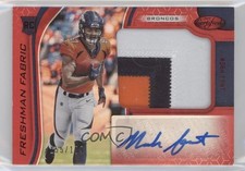 2019 Certified Freshman Fabric Signatures Mirror Red 155/199 Noah Fant Auto hn8