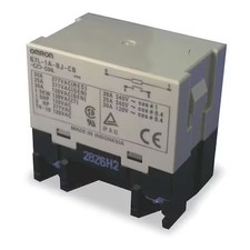 Omron G7l-1A-Bj-Cb-Ac100/120 E-Bracket, Enclosed Power Relay, Square, 30 A, 4,