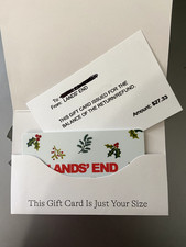 LANDS END Gift Card $27.33 Lands' End
