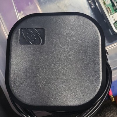 Car GPS Antenna RP-SMA Connector with Mounting Plate and Cable