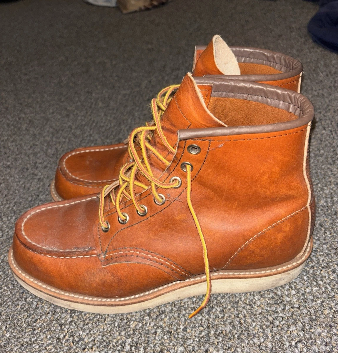Vintage Red Wing Moc Toe Boots Men\'s Size 11.5 C USA MadeSize: 11.5 C Men\'s C Red Wing Men main image 4