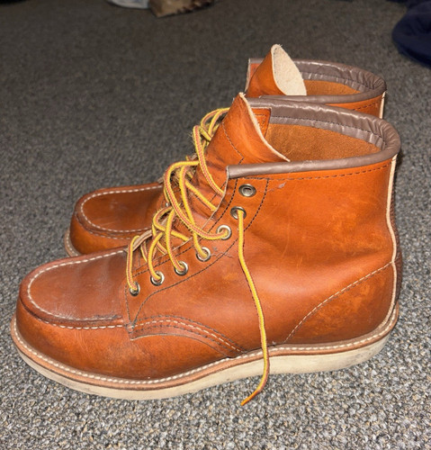 Red Wing heritage 875 moc toe boots