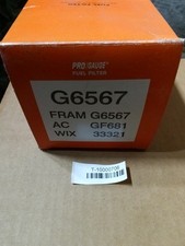 PRO/GAUGE Fuel Filter Part# G6567 WIX# 33321 [5Pack] - NEW