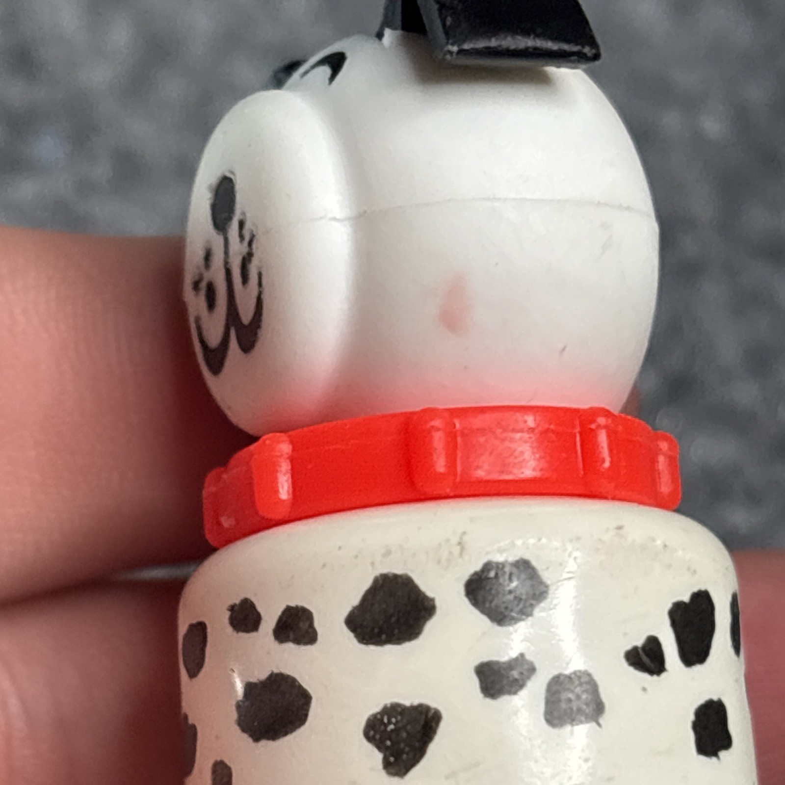 Vintage Fisher Price Little People Dalmatian Dog Spotted Fire Station ...