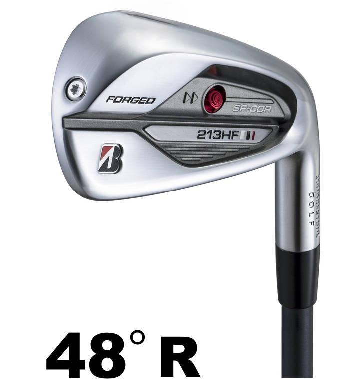 BRIDGESTONE - ブリヂストン ウェッジ 213HF IRON 48° BRIDGESTONE GOLF 213HF MENS IRON 48° WEDGE R-FLEX DIAMANA