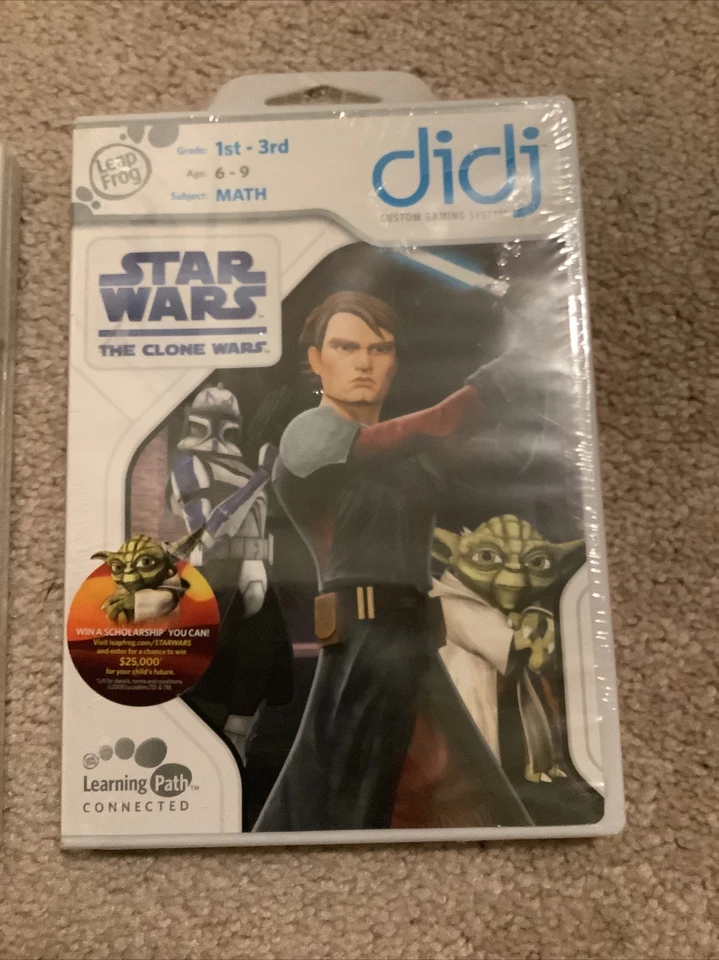 Star Wars Games Jedi Trials & The Clone Wars Leap Frog Didj - Image 3 of 4