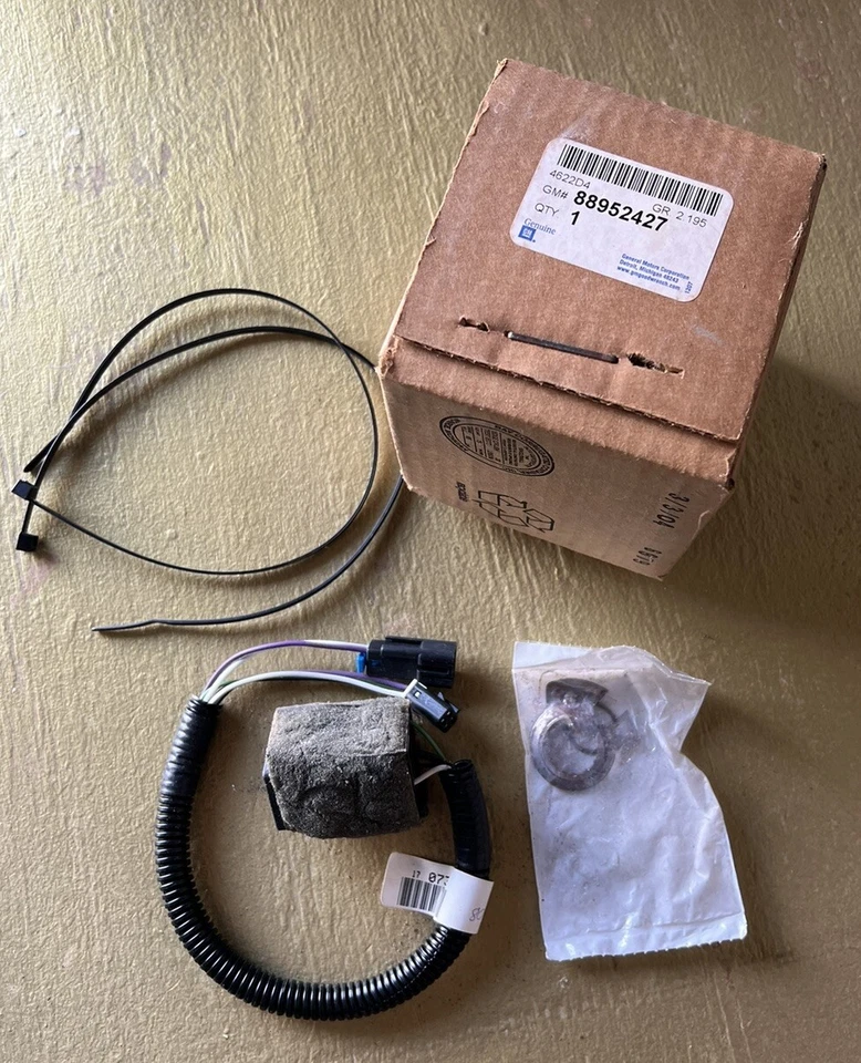 Kit de arnés de cableado de bloqueo de columna de rueda Chevrolet Buick 1997-04 GM 19244028 NUEVO DE FÁBRICA Foto 2 de 3