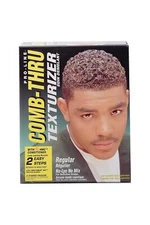 Pro Line II Men's Regular Comb-Thru Texturizer Kit, for Sensitive Scalps, All