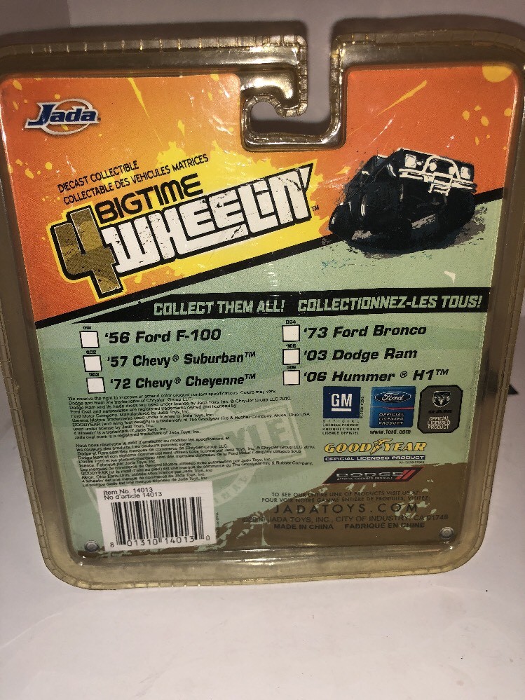 F。BOX】 6個セット 2010 JADA BIGTIME 4 WHEELIN' 1957 CHEVY SUBURBAN #002 WAVE 1 | eBay