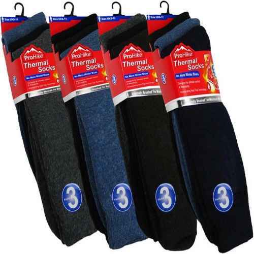 Mens Long Thermal Thick Warm Insulated 