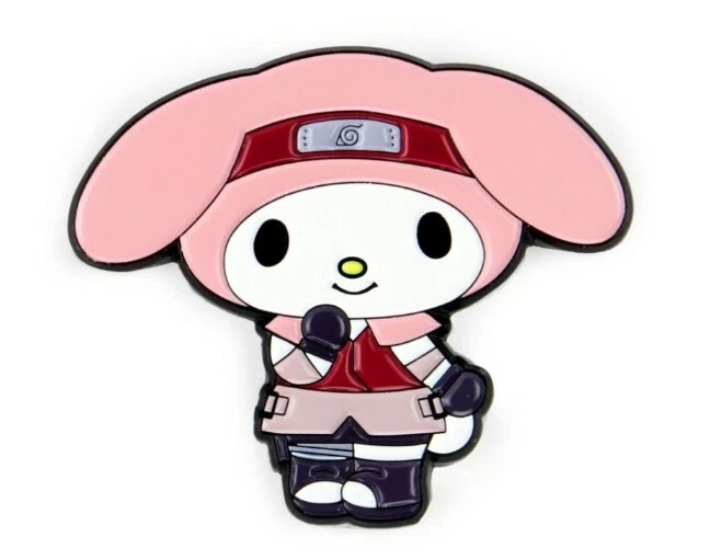 New! Naruto Shippuden x Hello Kitty Friends Melody Sakura Sanrio